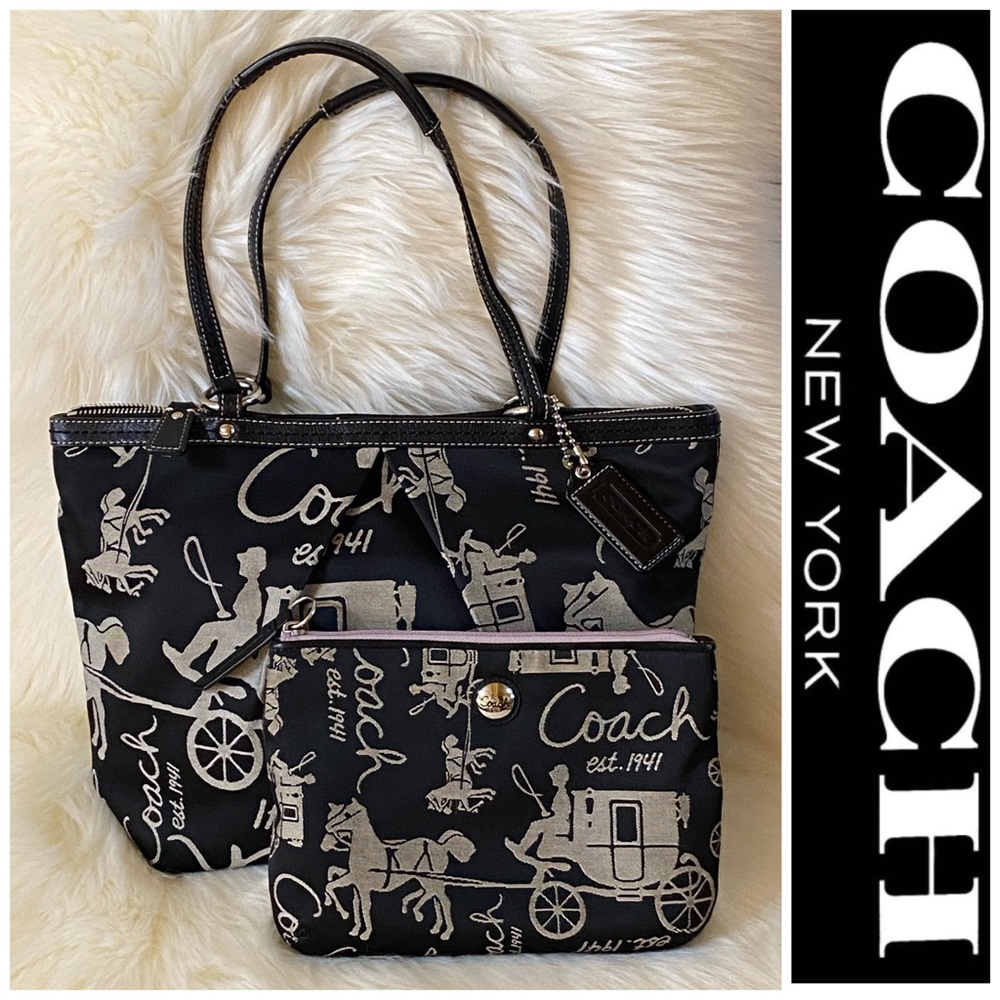 🐎Coach Signature Horse & Carriage Bags🐎